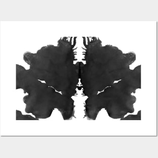 Rorschach Inkblot 06 Posters and Art